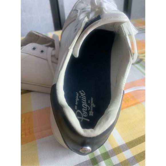An original Penguin by Munsingwear white sneakers size 12